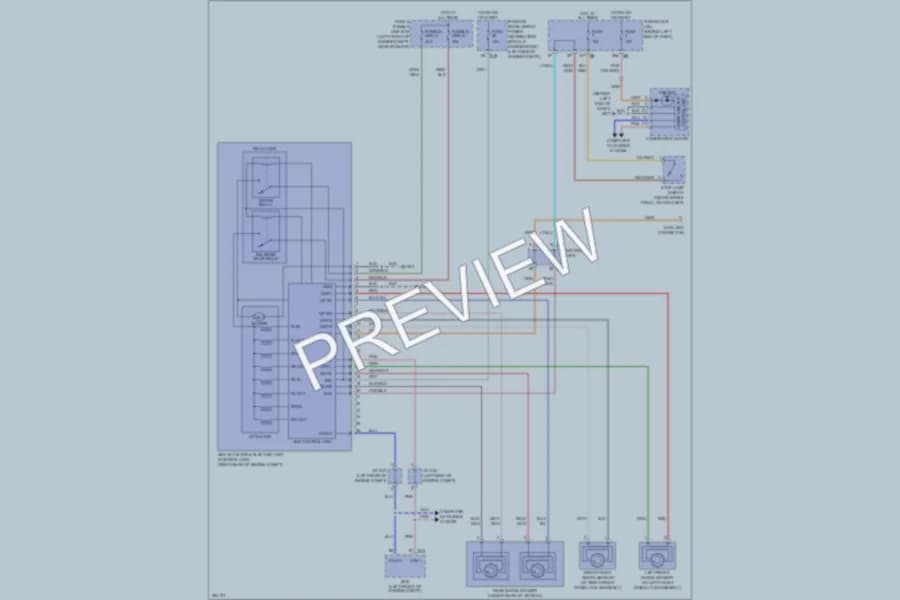 2008 Nissan Altima Anti Lock Brakes wiring diagram preview