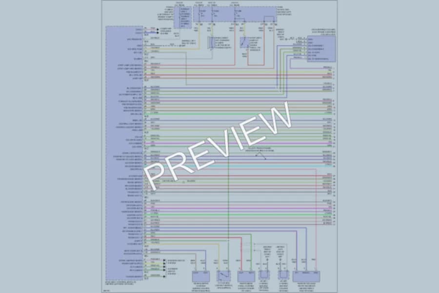 2008 Nissan Altima Anti Theft wiring diagram preview