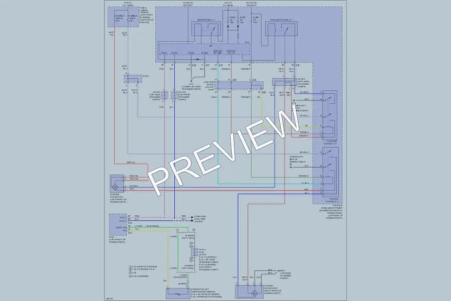 2008 Nissan Altima Cooling Fan wiring diagram preview