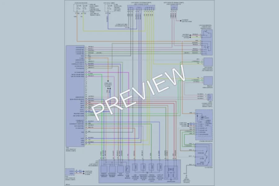 2008 Nissan Altima Transmission wiring diagram preview