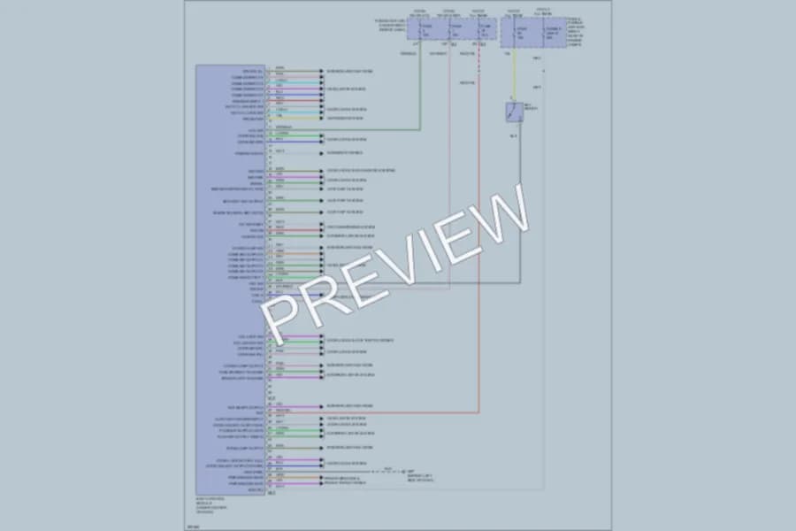 2008 Nissan Frontier Body Control Modules wiring diagram preview