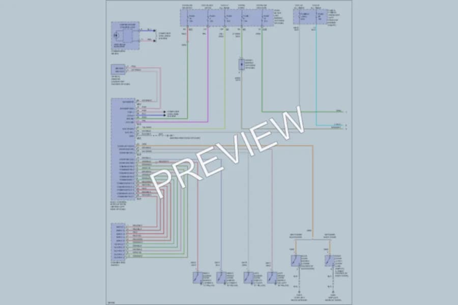 2008 Nissan Quest Headlights wiring diagram preview