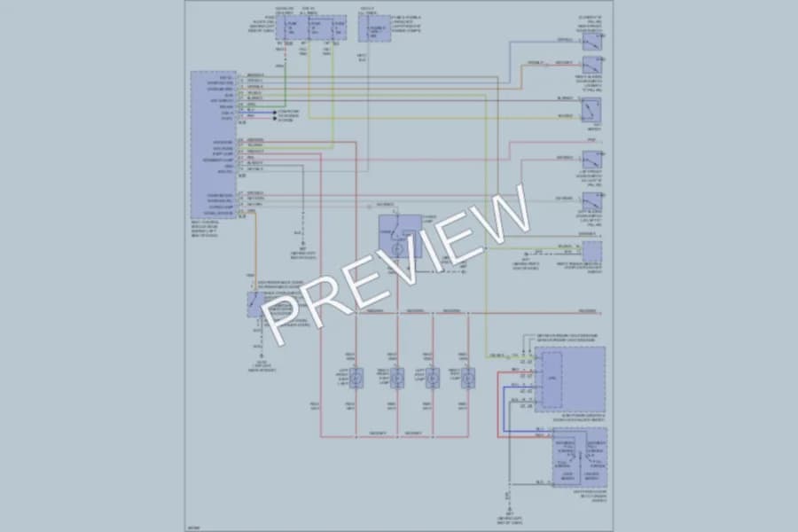 2008 Nissan Quest Interior Lights wiring diagram preview