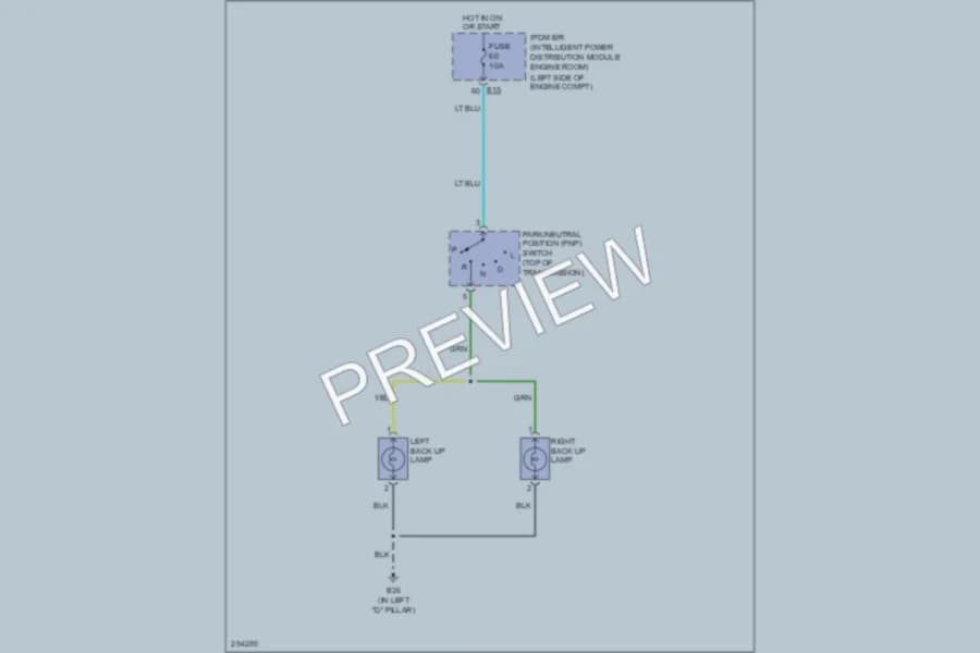 2008 Nissan Rogue Exterior Lights wiring diagram preview