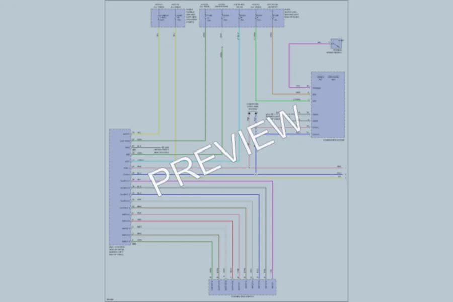 2008 Nissan Rogue Headlights wiring diagram preview