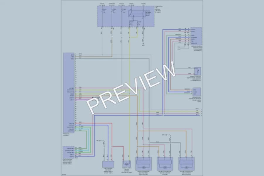 2008 Nissan Sentra Air Conditioning wiring diagram preview
