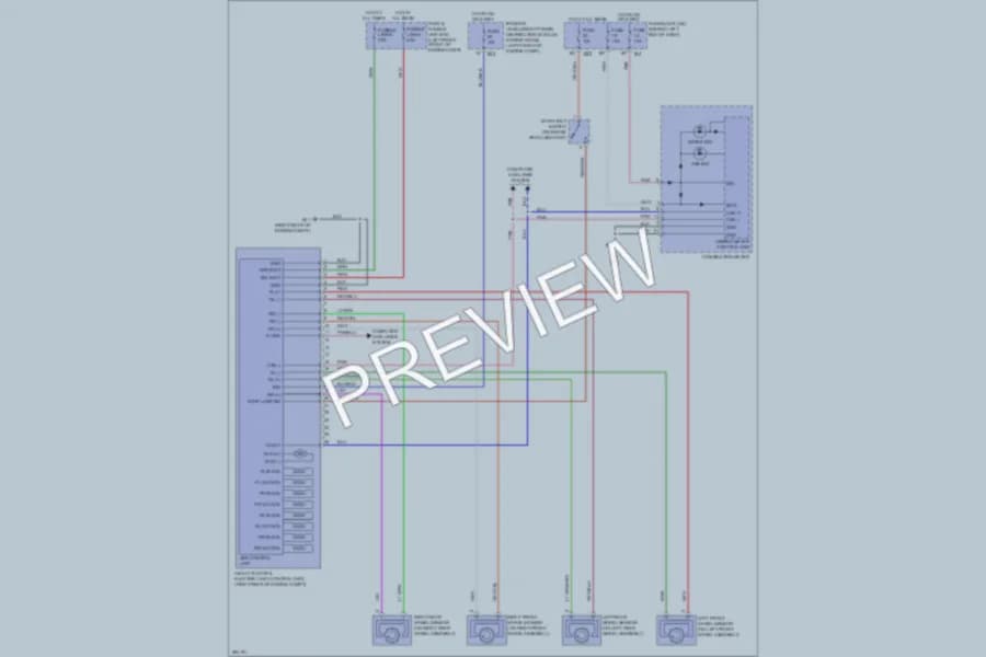 2008 Nissan Sentra Anti Lock Brakes wiring diagram preview