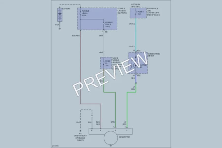 2008 Nissan Versa Starting Charging wiring diagram preview