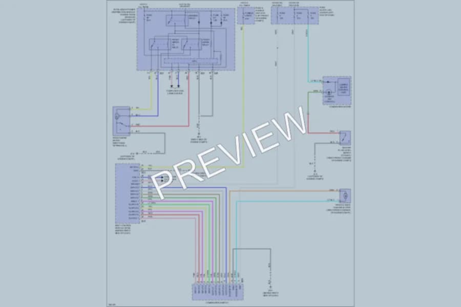 2008 Nissan Versa Wiper Washer wiring diagram preview