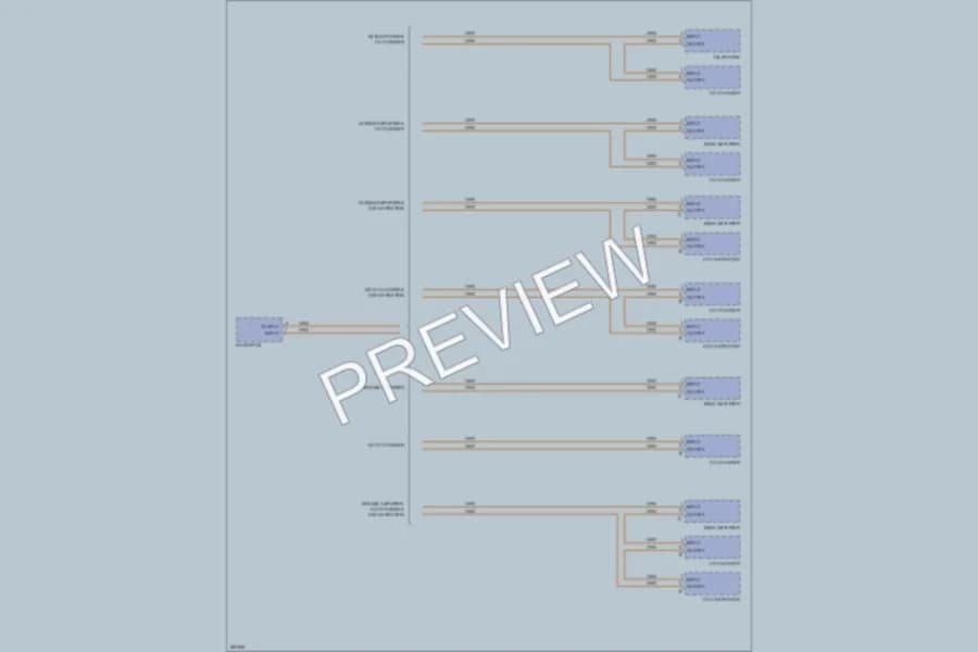 2008 Porsche 911 Radio wiring diagram preview