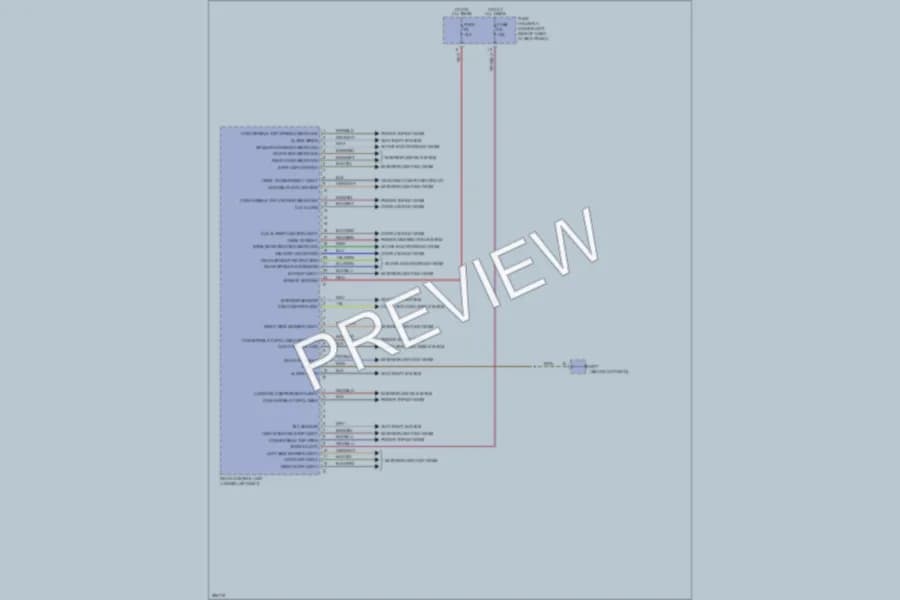 2008 Porsche Boxster Body Control Modules wiring diagram preview
