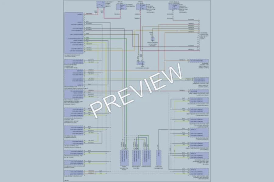 2008 Porsche Boxster Computer Data Lines wiring diagram preview