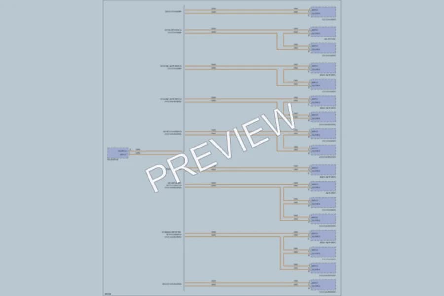 2008 Porsche Boxster Radio wiring diagram preview