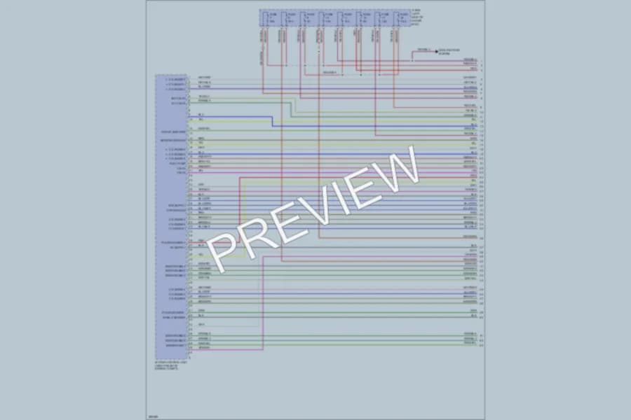 2008 Porsche Cayenne Engine Performance wiring diagram preview