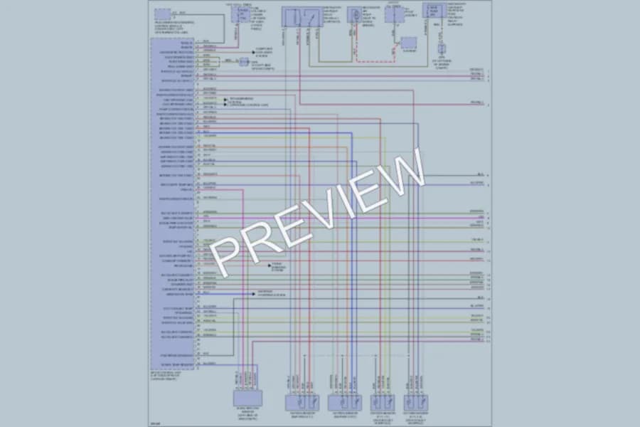 2008 Porsche Cayman Engine Performance wiring diagram preview