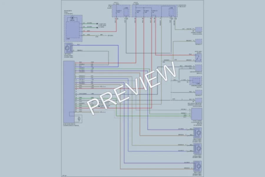 2008 Saturn Astra Anti Lock Brakes wiring diagram preview