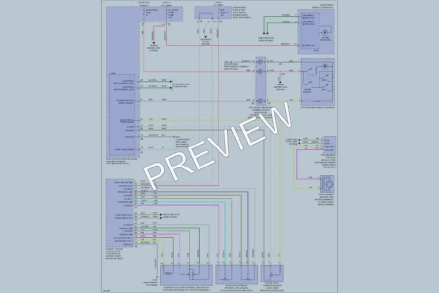 2008 Saturn Aura Cruise Control wiring diagram preview