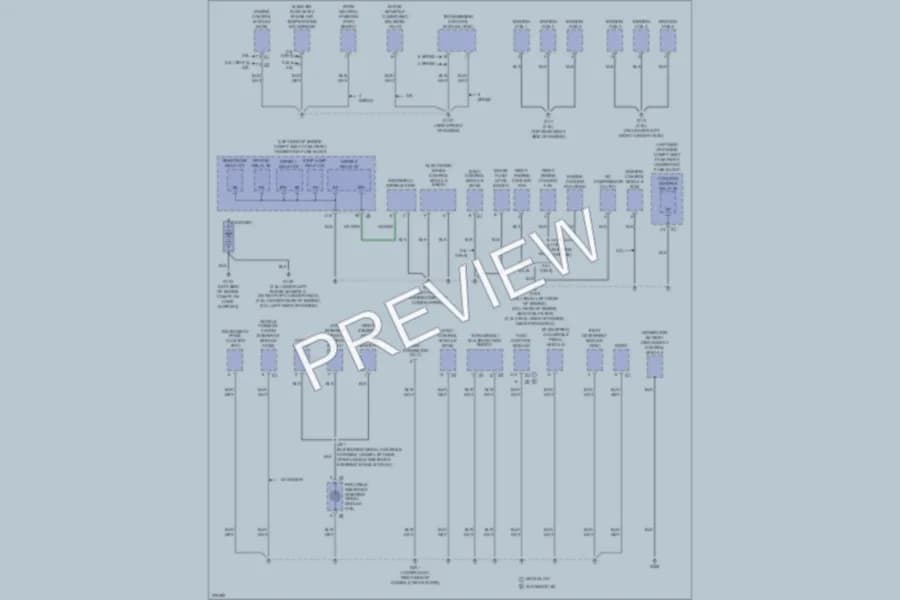 2008 Saturn Aura Ground Distribution wiring diagram preview