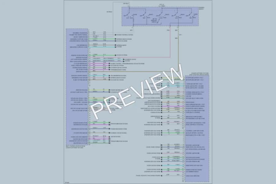 2008 Saturn Outlook Body Control Modules wiring diagram preview