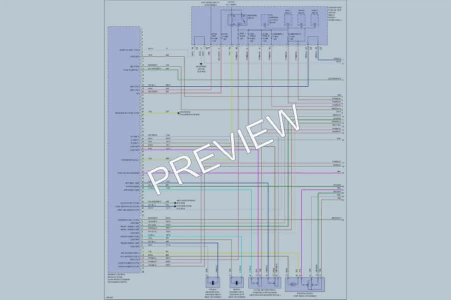 2008 Saturn Outlook Engine Performance wiring diagram preview