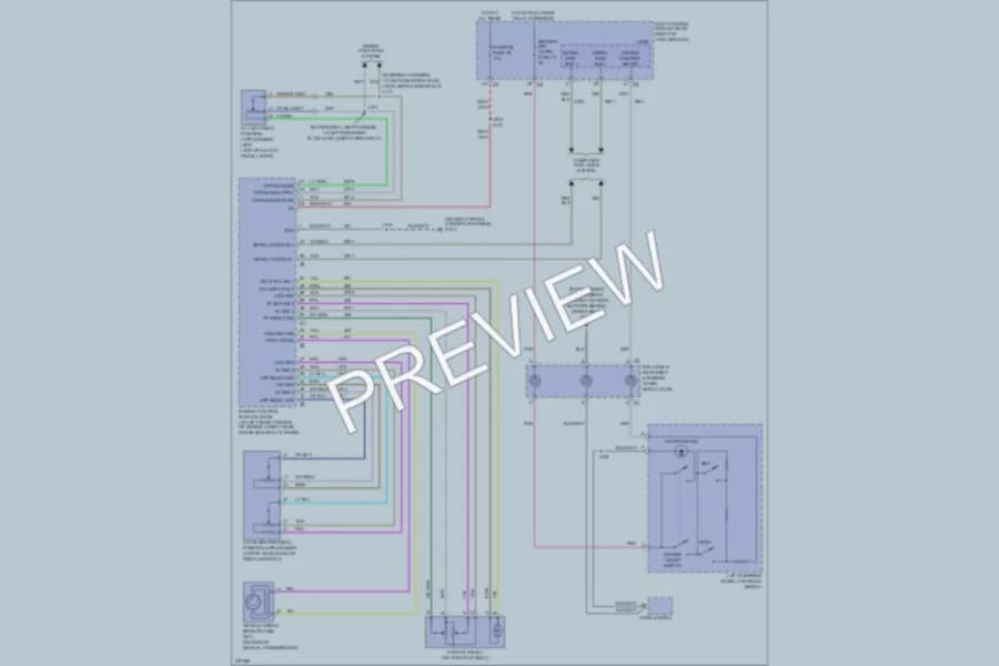 2008 Saturn Sky Cruise Control wiring diagram preview