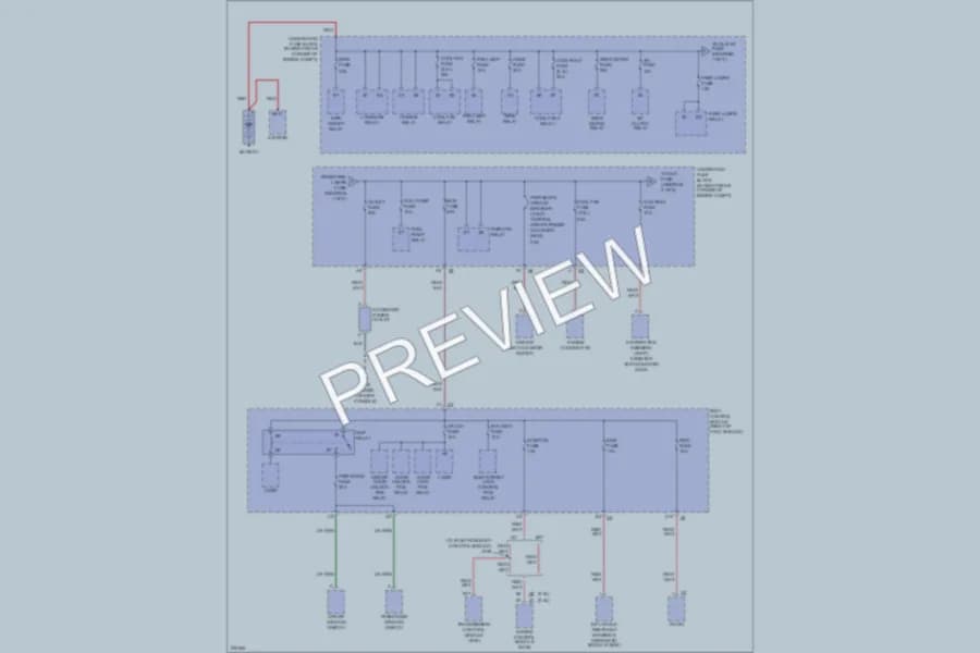 2008 Saturn Sky Power Distribution wiring diagram preview
