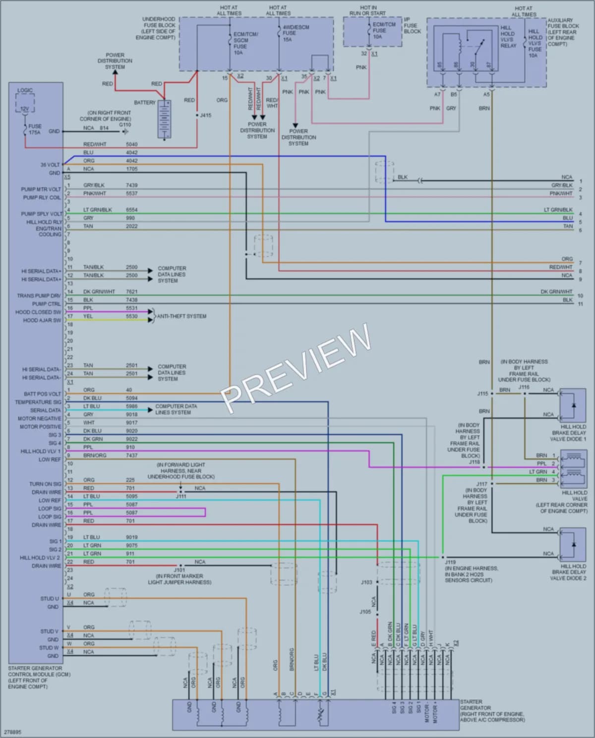 2008 Saturn VUE Engine Performance wiring diagram preview