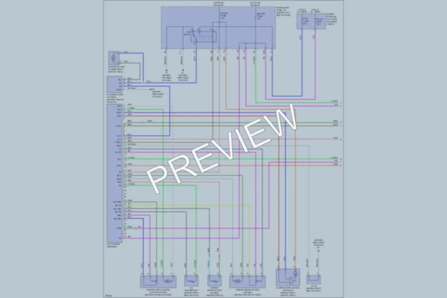 2008 Scion tC Air Conditioning wiring diagram preview