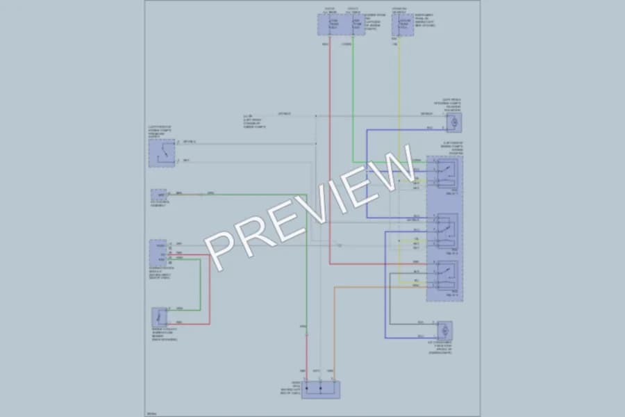 2008 Scion tC Cooling Fan wiring diagram preview