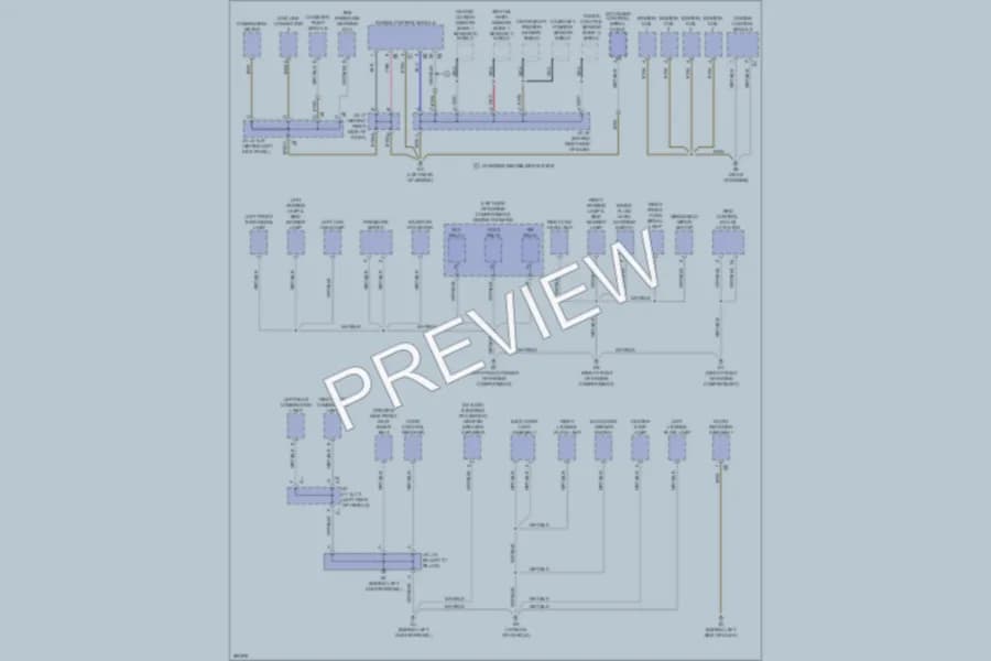2008 Scion tC Ground Distribution wiring diagram preview