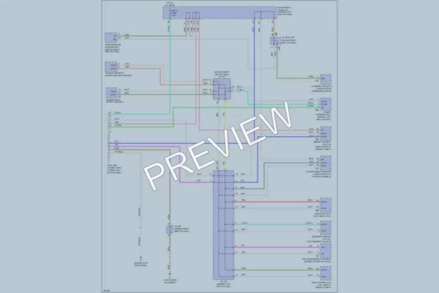 2008 Scion xD Computer Data Lines wiring diagram preview