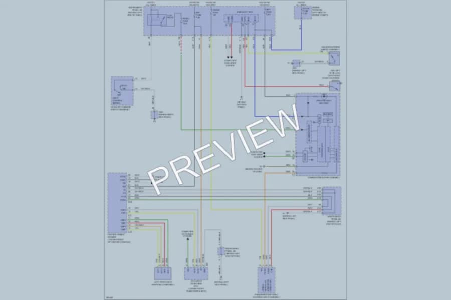 2008 Scion xD Warning Systems wiring diagram preview