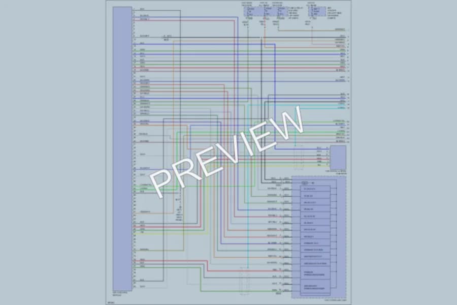 2008 Subaru Forester Anti Lock Brakes wiring diagram preview