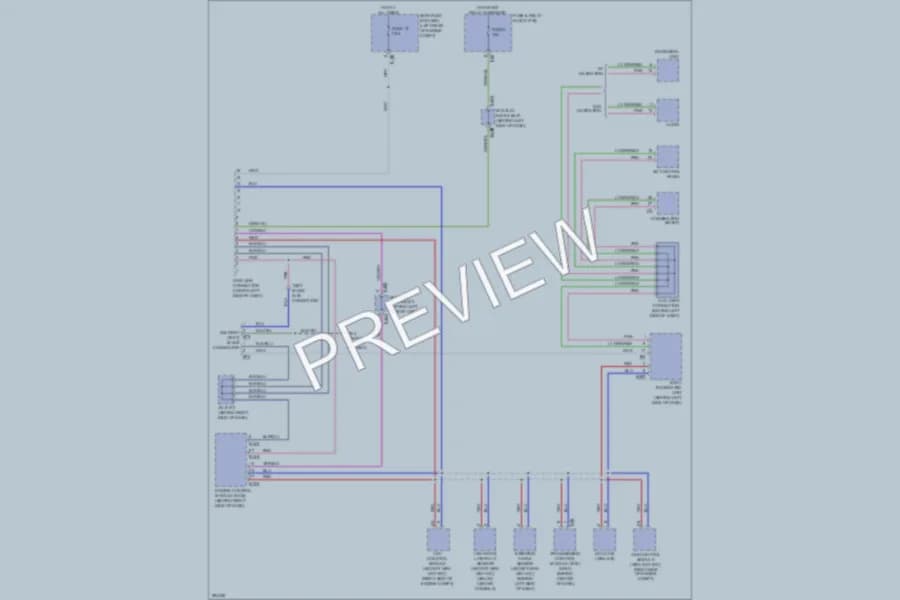 2008 Subaru ImprezaWRX Computer Data Lines wiring diagram preview