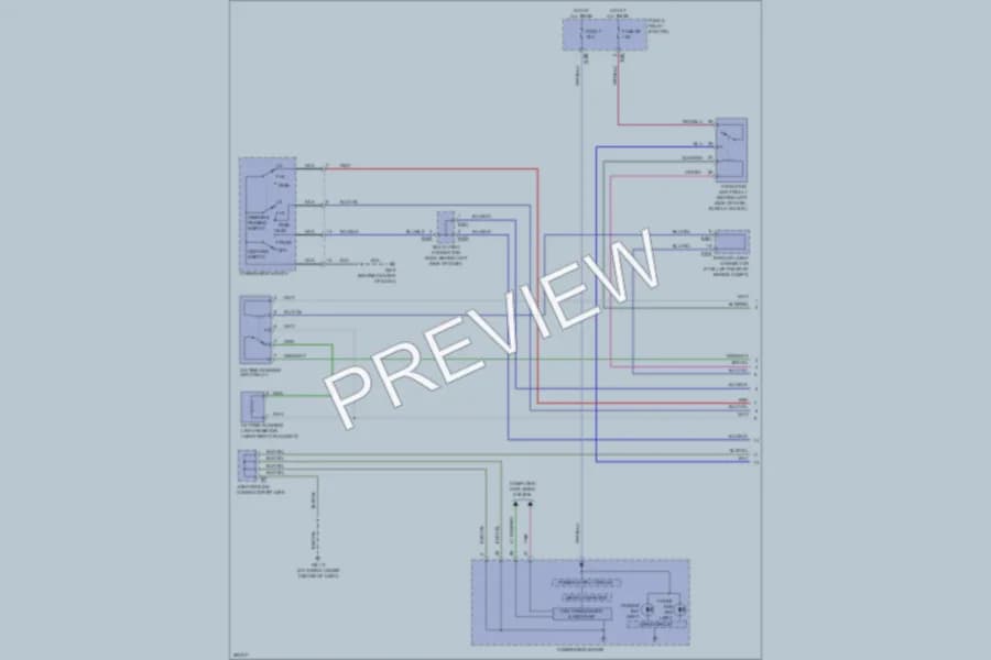 2008 Subaru ImprezaWRX Headlights wiring diagram preview