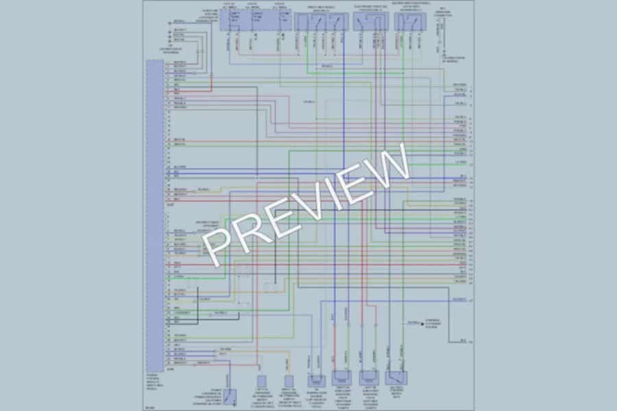2008 Subaru Legacy Engine Performance wiring diagram preview