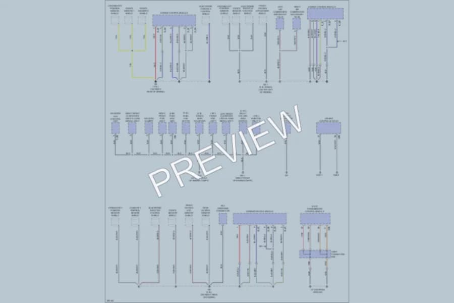 2008 Subaru Legacy Ground Distribution wiring diagram preview