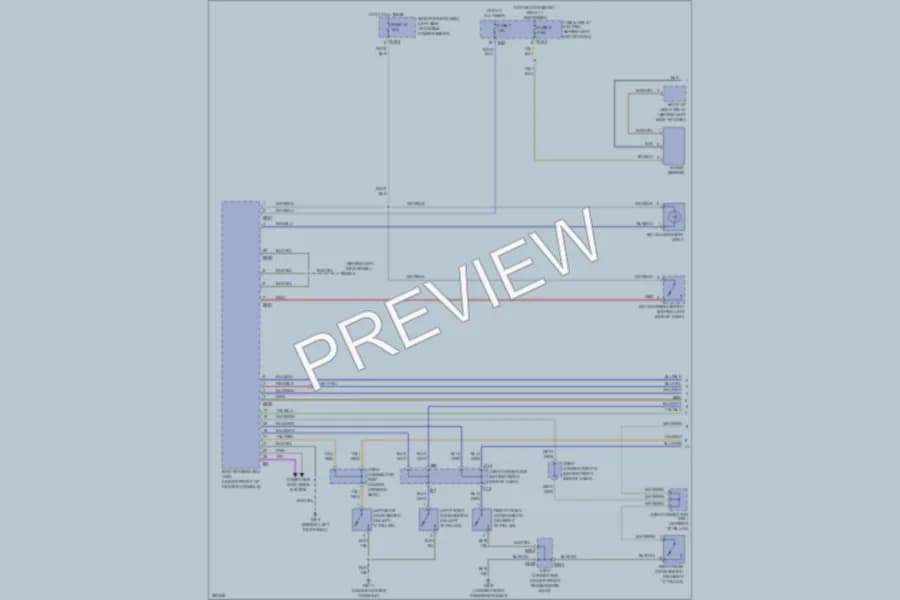 2008 Subaru Tribeca Interior Lights wiring diagram preview