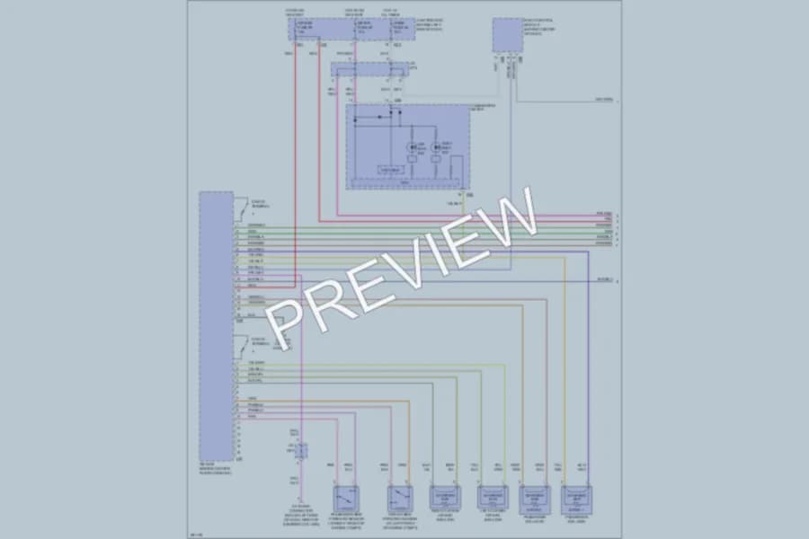 2008 Suzuki GrandVitara Supplemental Restraints wiring diagram preview