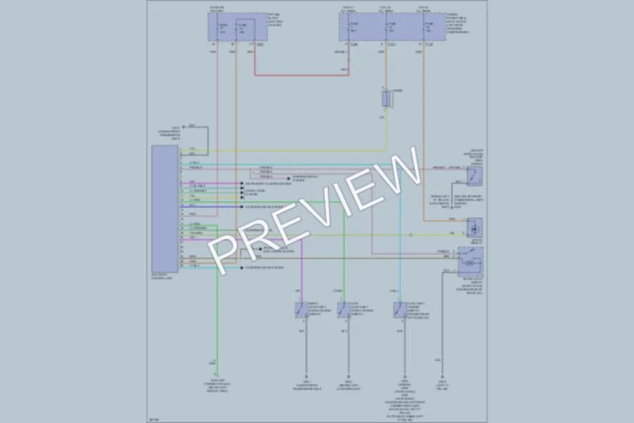 2008 Suzuki Reno Anti Theft wiring diagram preview