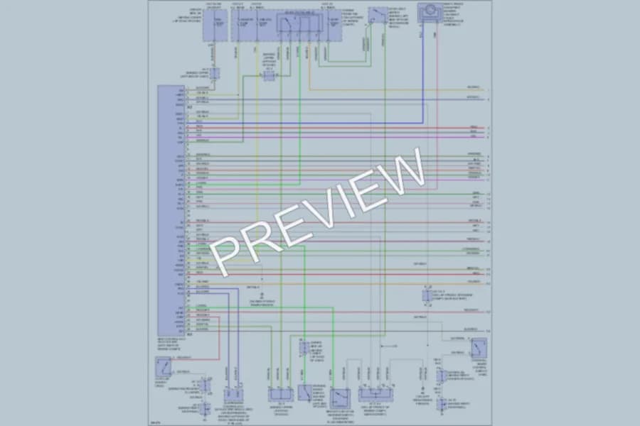 2008 Toyota 4Runner Anti Lock Brakes wiring diagram preview