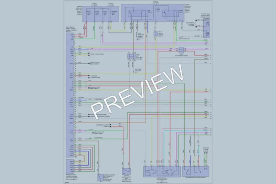 2008 Toyota Camry Engine Performance wiring diagram preview