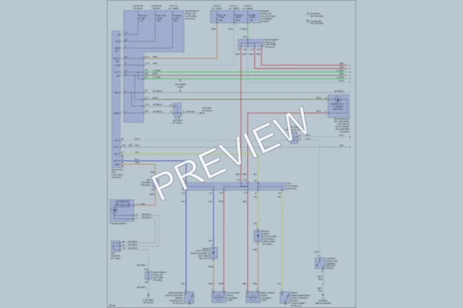 2008 Toyota Camry Interior Lights wiring diagram preview