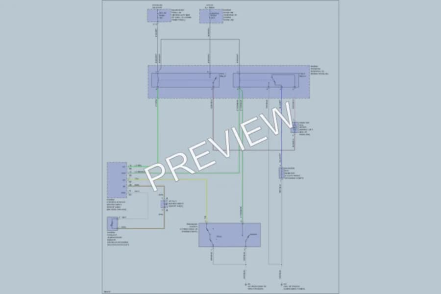 2008 Toyota Corolla Cooling Fan wiring diagram preview