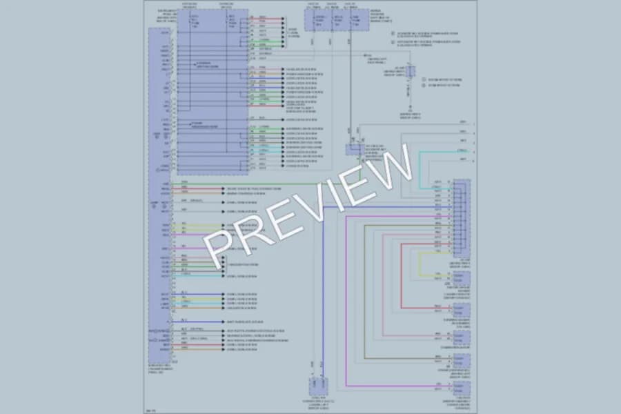 2008 Toyota Highlander Body Control Modules wiring diagram preview