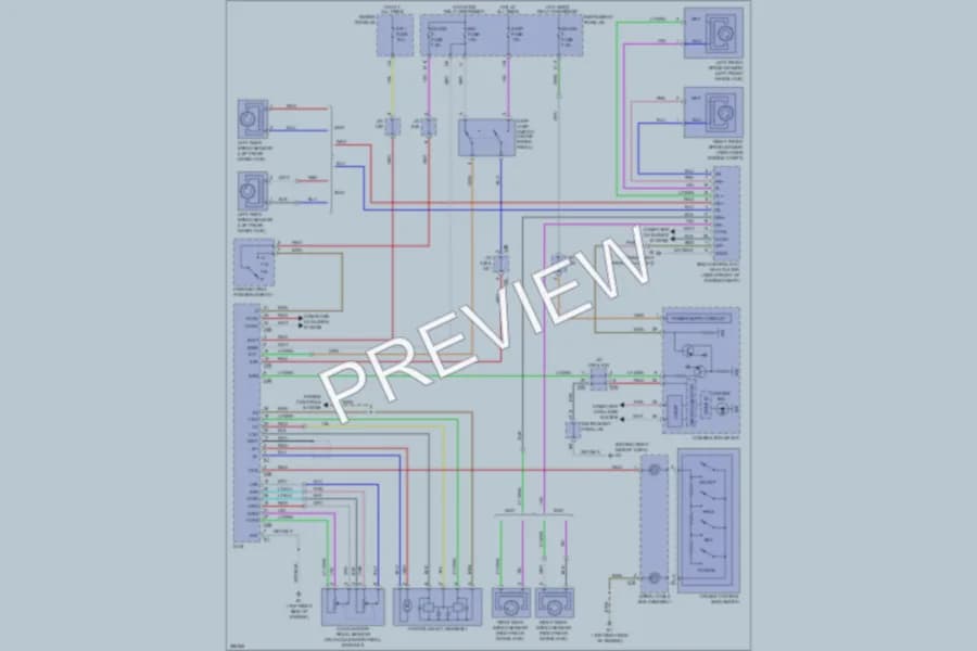 2008 Toyota HighlanderHybrid Cruise Control wiring diagram preview