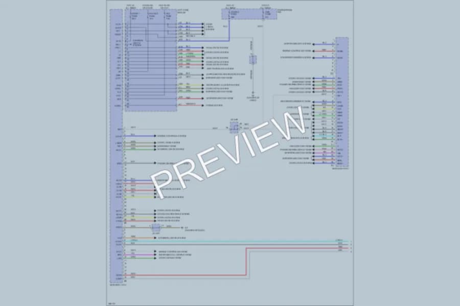 2008 Toyota LandCruiser Body Control Modules wiring diagram preview