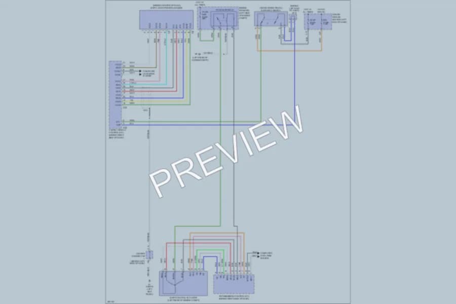 2008 Toyota Prius Shift Interlock wiring diagram preview