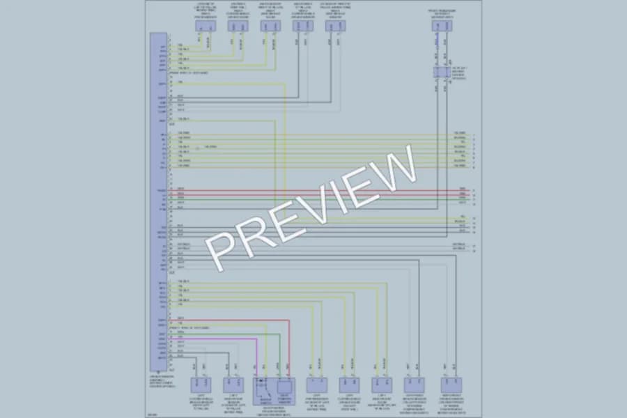 2008 Toyota Prius Supplemental Restraints wiring diagram preview