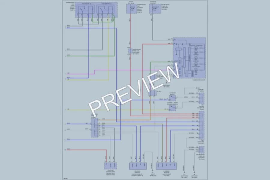 2008 Toyota RAV4 Anti Lock Brakes wiring diagram preview